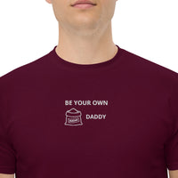 BE YOUR OWN SUGAR DADDY.. Embroided women oversized classic tshirt