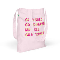 GOOD GIRLS ... Organic fashion tote bag