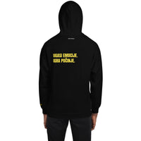 UGASI EMOCIJE IGRA POČINJE... Embroided Unisex Hoodie