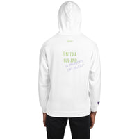 I NEED A HUG AND 6 MONTHS OF SLEEP ... Embroided Unisex Hoodie