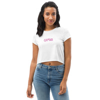 CA*MI Print Crop Tshirt