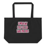 Large organic tote bag