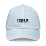 TRUST IS EXPENSIVE Pastel baseball hat