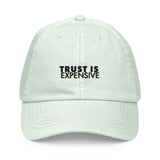 TRUST IS EXPENSIVE Pastel baseball hat