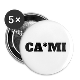 Buttons large 2.2''/56 mm (5-pack) - white