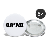 Buttons large 2.2''/56 mm (5-pack) - white