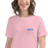 Amore and heart Women's Relaxed Tshirt